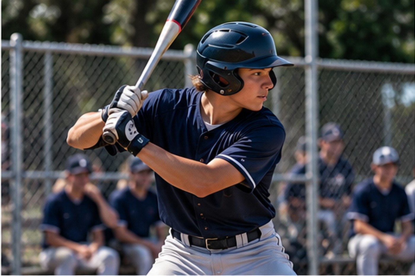 Ready at the plate