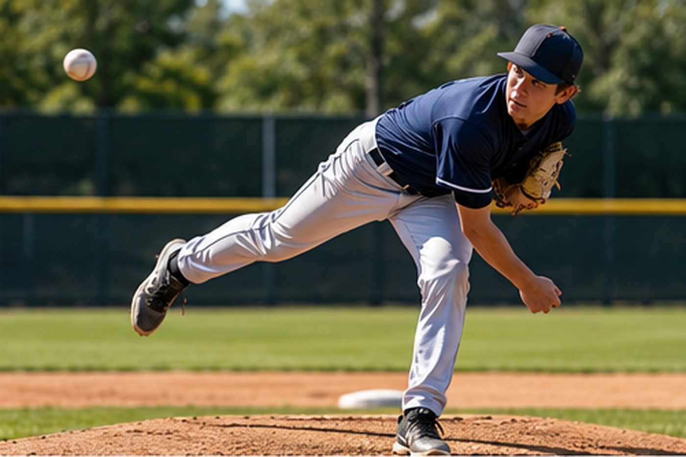 The pitcher’s focus